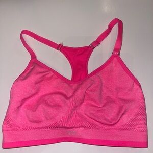 Victoria's Secret VSX Sport Bright Pink Athletic Sports Bra L Large